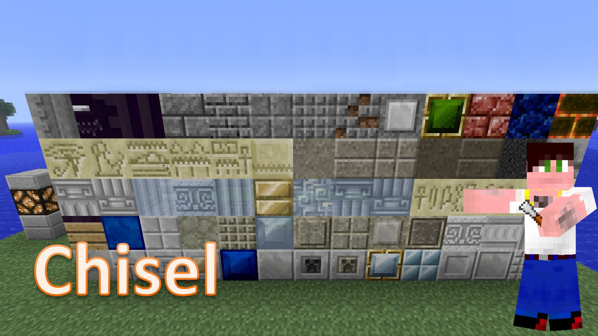 minecraft chisel and bits mod