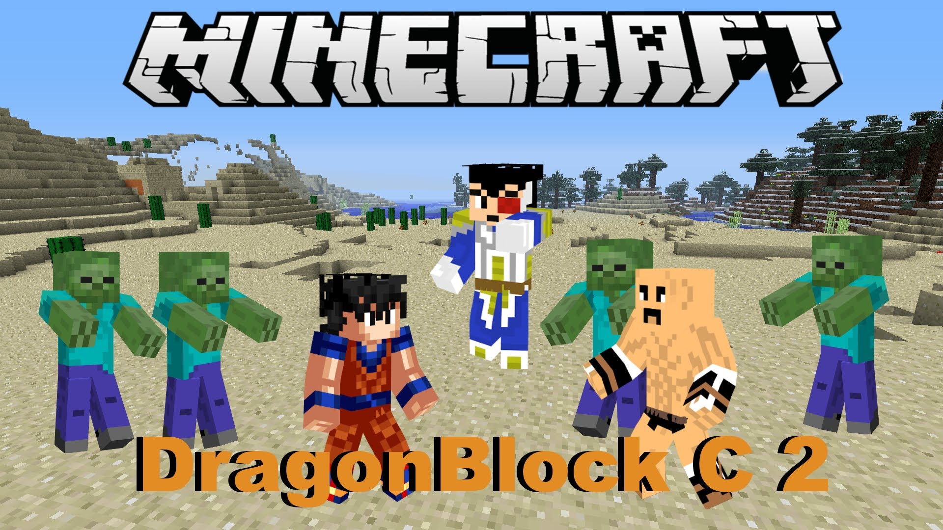 Dragon Block C Mod 1.7.10 (Goku) - Free Download for Minecraft